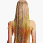 Long Hair Golden Brown Wig