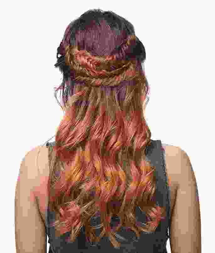 Golden Brown Hair Style